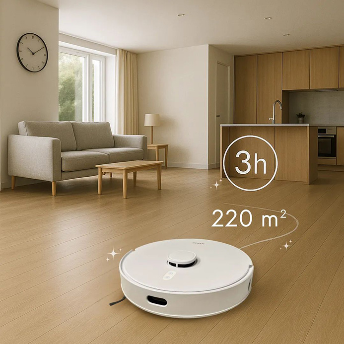 Robot sprzątający z funkcją mopowania