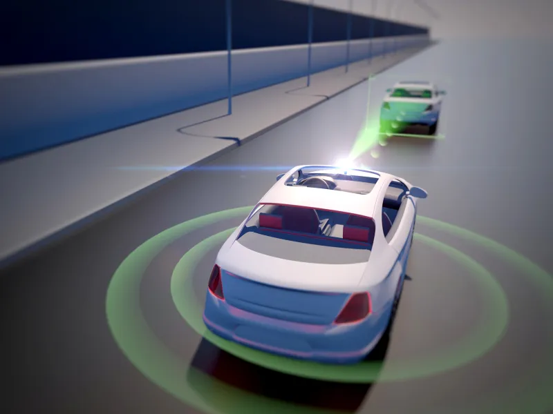 LiDAR w autonomicznym samochodzie
