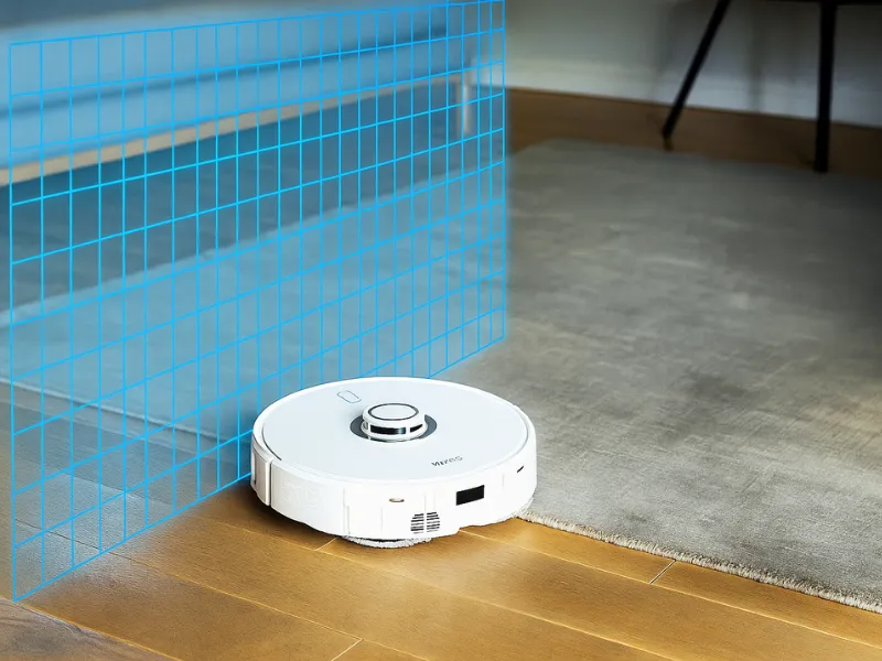 Robot sprzątający i wirtualna ściana